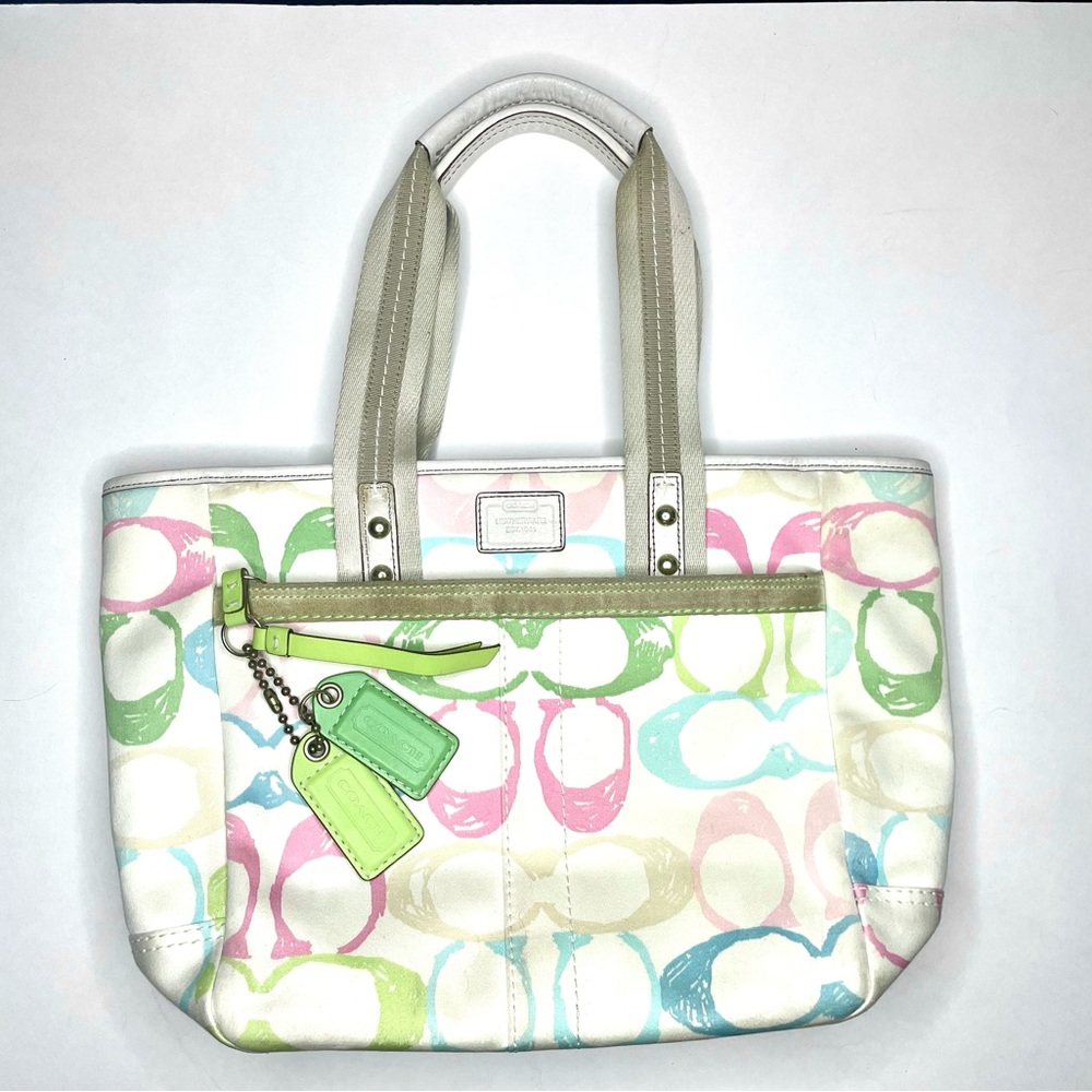 Vintage Coach Y2K Canvas Purse